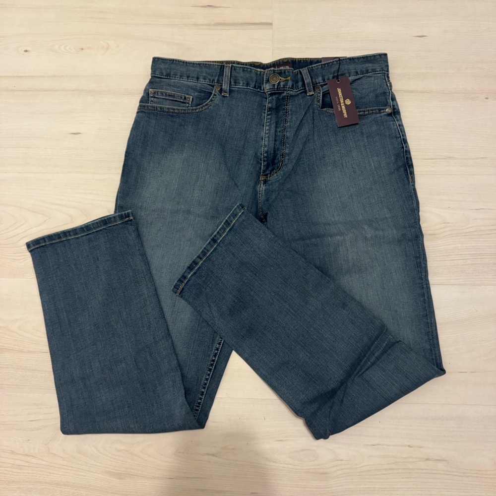 Johnston & Murphy Denim Jeans NWT - Picture 5 of 8